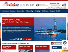 Tablet Screenshot of newyork-ticketshop.de